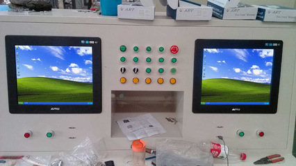 深圳市东汇源实业 12寸嵌入式触摸屏工业电脑一体机，I3 CPU保障任何软件流畅运行